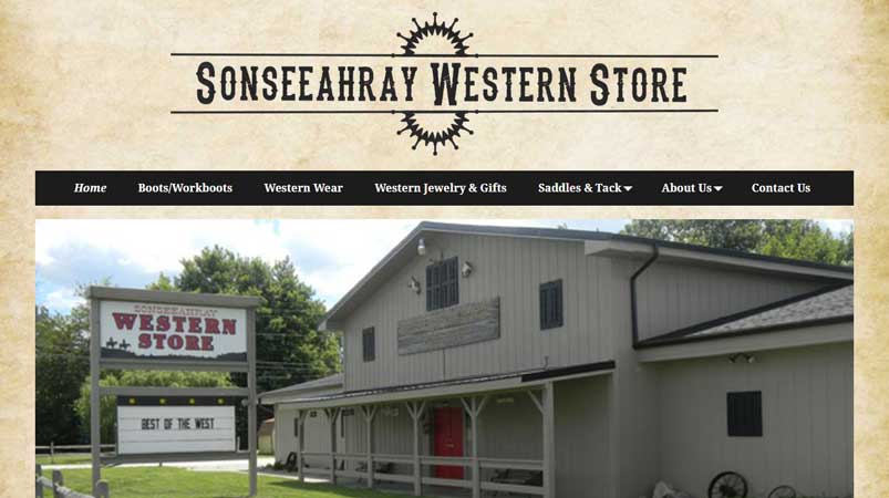 Sonseeahray Western Store Web It Group